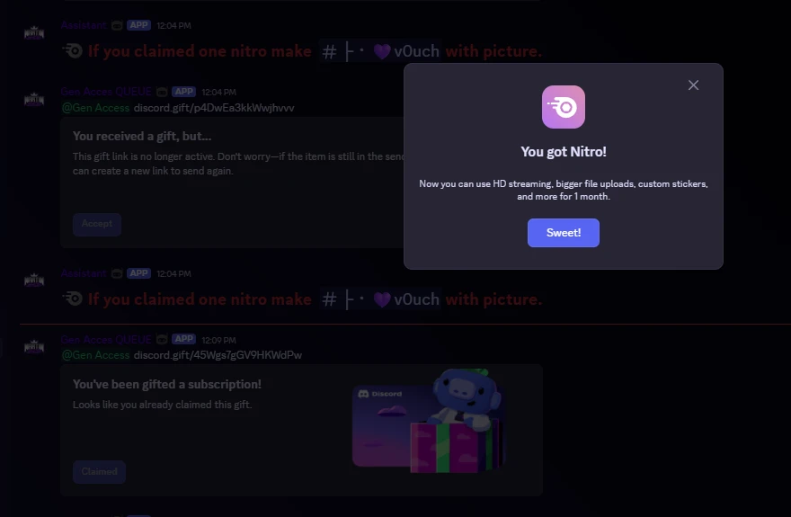 Nitro GIFT Gen Acces